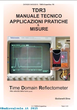 Dino Giulianelli, libro sulla riflettometria nel dominio dei tempi e l'impiego del TDR3