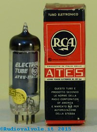 RCA ATES Valvola termoionica