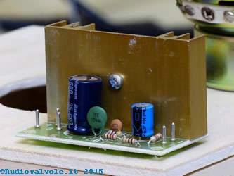 Amplificatore audio per laboratorio elettronico