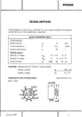 PCH200 Triodo Eptodo