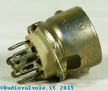 Zoccolo miniatura 7pin b7g per valvole termoioniche