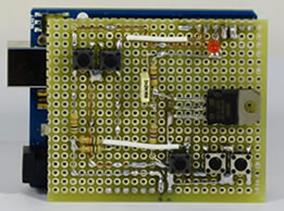 Arduino shield strobo. Lampada stroboscopica led per macrofotografia.