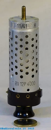 Pentodo amplificatore HF Wehrmacht RV 12P 4000