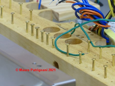 barretta contatti in legno
