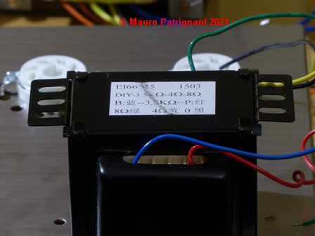 Montaggio dei trasformatori di uscita amplificatore valvolare cinese in kit di montaggio