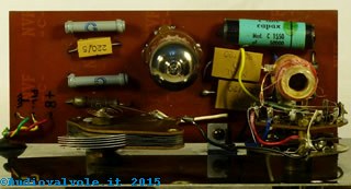 Oscillatore Modulato Scuola Radio Elettra Torino Circuito stampato visto da sopra