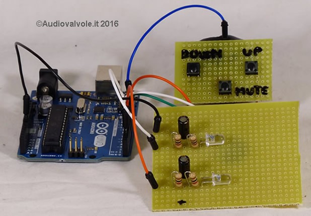 FotoPotenziometro pilotato da Arduino UNO