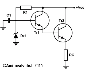 Alimentatore implementato con un sistema di controllo in anello aperto