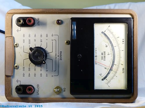 HP Vacuum Tube Voltmeter 400H (6625-557-8261)