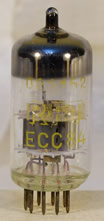 Valvola ECC84 RTF prodotta in DDR