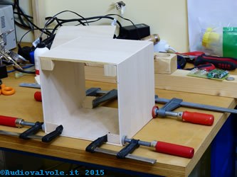Amplificatore audio per laboratorio elettronico