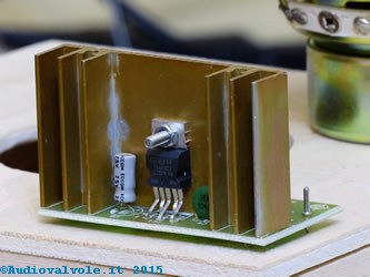 Amplificatore audio per laboratorio elettronico