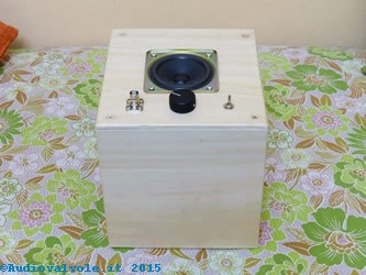 Amplificatore audio per laboratorio elettronico