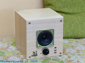 Amplificatore audio per laboratorio elettronico
