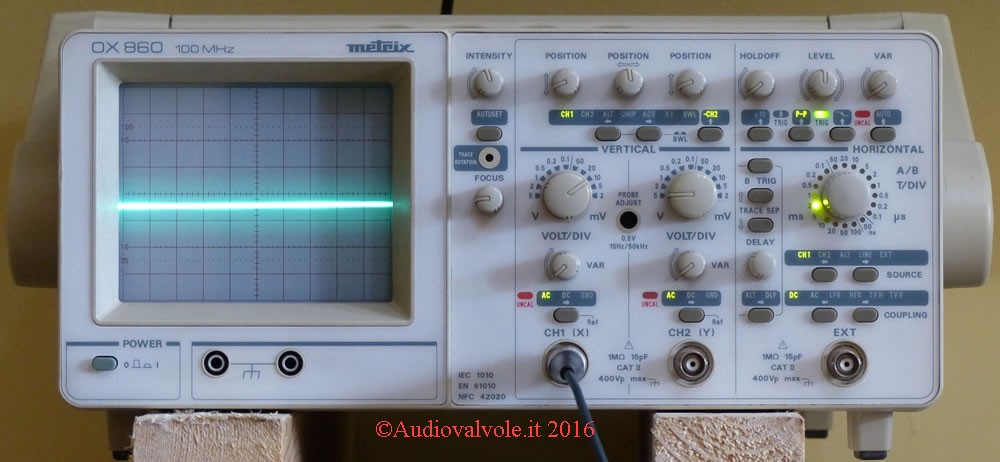 Oscilloscopio Analogico