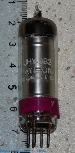 Valvola Radioattiva misurata