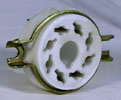 Zoccolo Octal K8A per valvole termoioniche