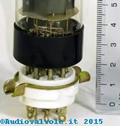Zoccolo Octal K8A per valvole termoioniche octal