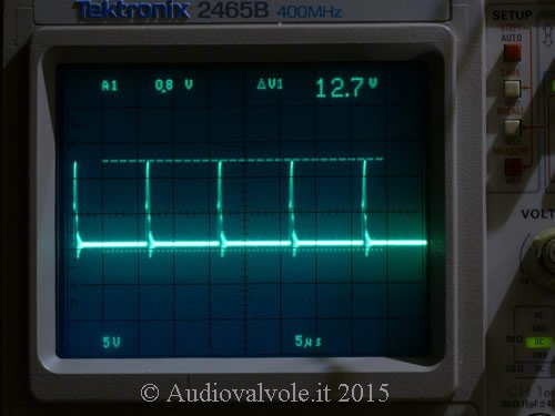 Tensione sul gate del mosfet