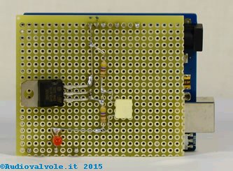 Circuito driver di potenza per led con arduino