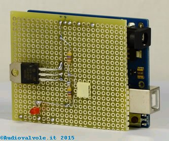 Circuito driver di potenza per led con arduino