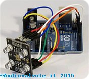 Collegamento di arduino con il sensore per la realizzazione di un prototipo