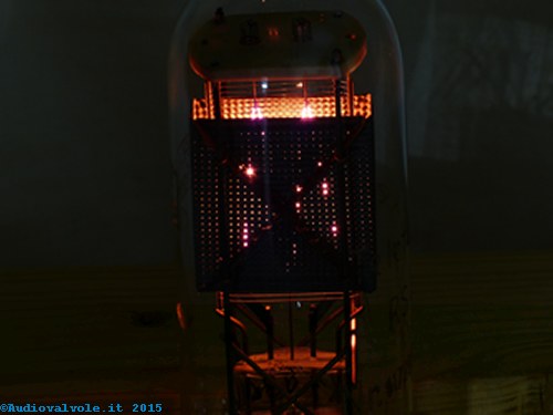 Triodo amplificatore HF per trasmissione RS237 Telefunken