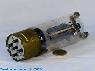 Pentodo di potenza per trasmissione radio Wehrmacht RL12P35