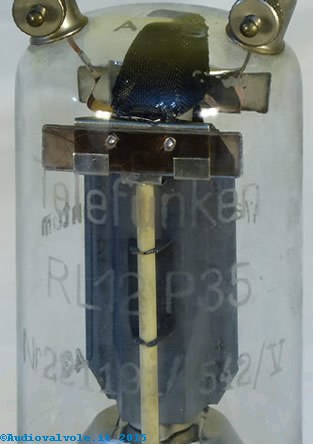 Pentodo di potenza per trasmissione radio Wehrmacht RL12P35