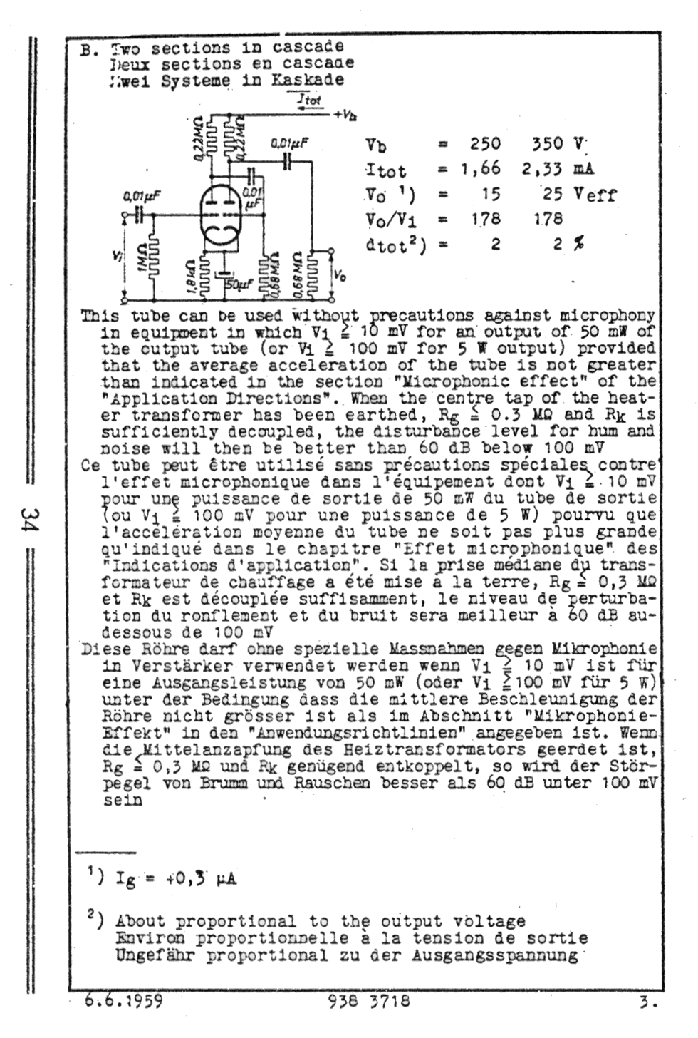 Caratteristiche ecc82 / 12AU7 Pagina 3