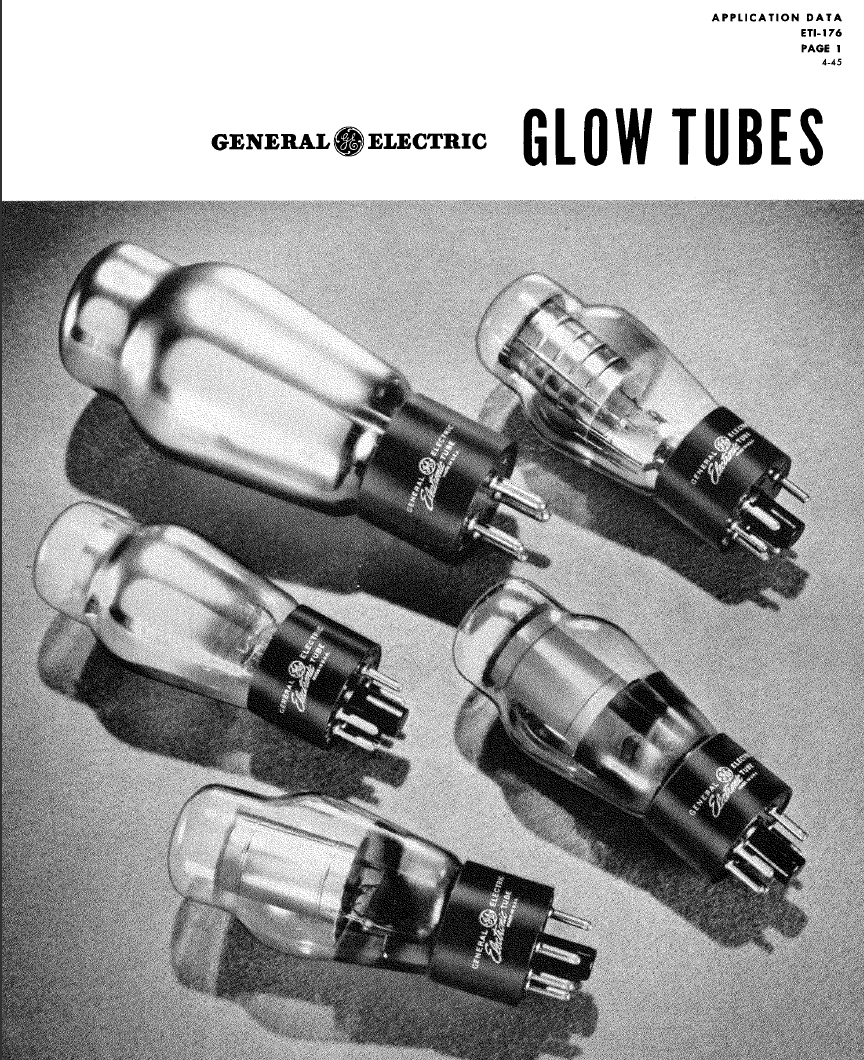 Dati tubi a scarica nel gas General Electric