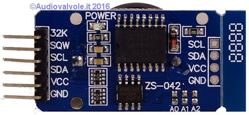 Shield RTC DS3231 per Arduino